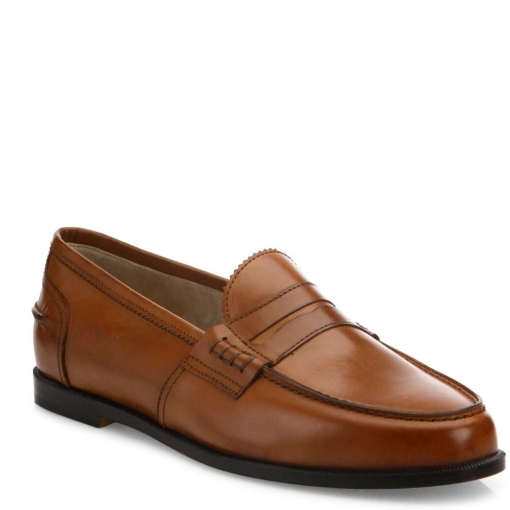 Coveted 2017 Manolo Blahnik Brown Leather Loafers 39